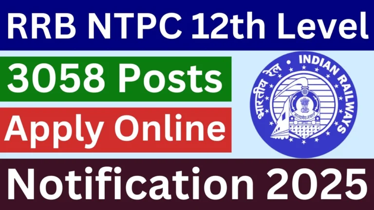 RRB NTPC 12th Level Application Status 2026 {Link} Undergraduate (UG)